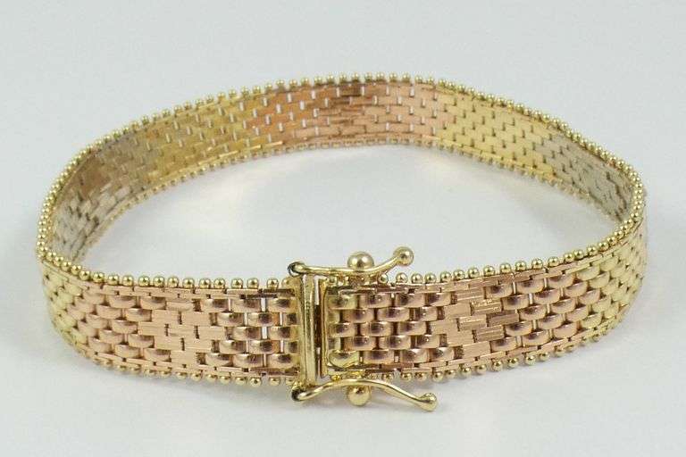 GOLD MESH BRACELET