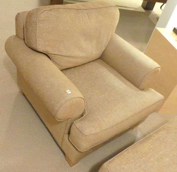 MODERN ARMCHAIR & OTTOMAN