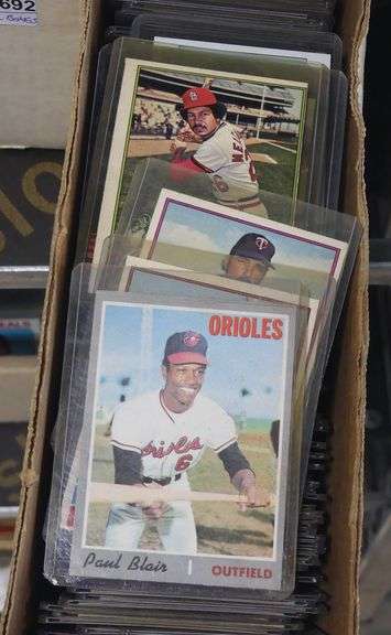 TWO BOXES OF BASEBALL CARDS