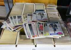 BOX OF 1970'S-1980'S HOCKEY CARDS