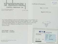 RARE HEART-SHAPED DIAMOND RING