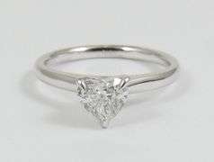 RARE HEART-SHAPED DIAMOND RING