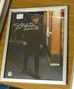 FIVE AUTOGRAPHED HOCKEY PHOTOS
