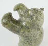 INUIT GREEN STONE CARVING