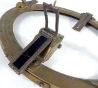 U.S. NAVY BRASS AZIMUTH CIRCLE