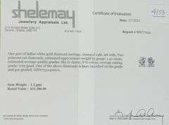 PRINCESS CUT DIAMOND STUD EARRINGS