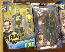 FIVE MATTEL WWE ELITE ACTION FIGURES
