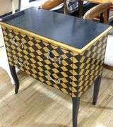 PAINTED DESIGNER CONSOLE CABINET