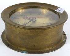 BRASS SHIP'S CLOCK