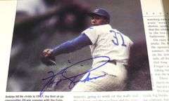 FOUR FERGIE JENKINS AUTOGRAPHS