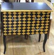 PAINTED DESIGNER CONSOLE CABINET