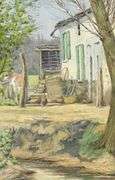 ANTIQUE WATERCOLOUR