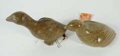 2 INUIT STONE CARVINGS