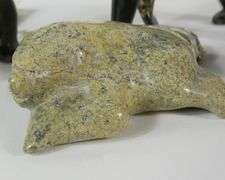 5 INUIT STONE CARVINGS