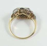 VINTAGE DIAMOND CLUSTER RING