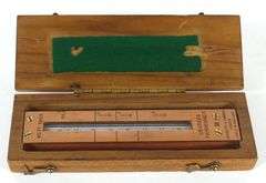RAILROAD EXPANSION THERMOMETER CIRCA 1900