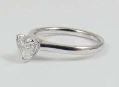 RARE HEART-SHAPED DIAMOND RING