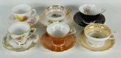 12 CUPS & SAUCERS