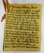 FIGURINE & WALKING STICK