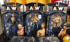 FIVE AEW UNMATCHED ACTION FIGURES