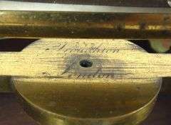 18TH/19TH C. RARE BRASS LEVEL