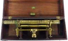 18TH/19TH C. RARE BRASS LEVEL