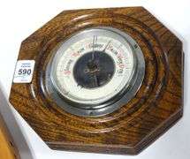 THERMOMETER AND BAROMETER