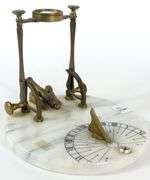 CANNON SIGNAL MERIDIAN SUNDIAL