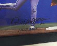 THREE AUTOGRAPHED ROBERTO ALOMAR PHOTOS