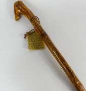 FIGURINE & WALKING STICK