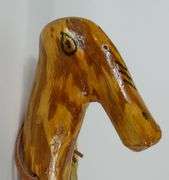 FIGURINE & WALKING STICK