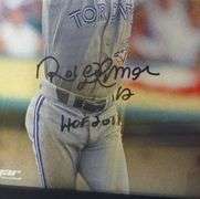 THREE AUTOGRAPHED ROBERTO ALOMAR PHOTOS