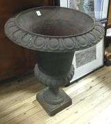 CAST IRON GARDEN URN