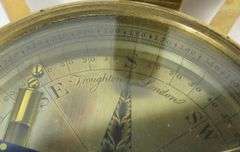 EARLY BRASS CIRCUMFERENTOR/HOLLAND CIRCLE