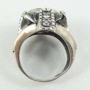 2 LARGE STERLING SILVER RINGS