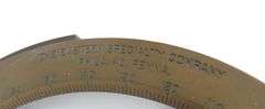 U.S. NAVY BRASS AZIMUTH CIRCLE