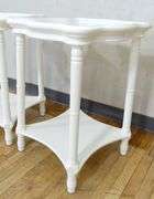 PAIR OF PAINTED LAMP TABLES