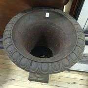 CAST IRON GARDEN URN