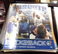 FOUR AUTOGRAPHED SPORTS ITEMS