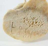 2 INUIT CARVED FIGURES