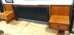 TEAK QUEEN-SIZE HEADBOARD