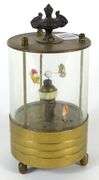 ART DECO AQUARIUM FISH CLOCK