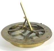 EARLY ENGLISH SHARKSKIN CASED COMPASS