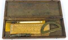 ANTIQUE DRAWING SET