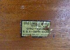 U.S. NAVY BRASS AZIMUTH CIRCLE