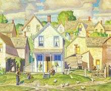 HAND-SIGNED A.J. CASSON PRINT