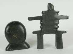 2 INUIT STONE CARVINGS