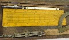 ANTIQUE DRAWING SET