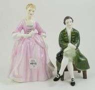 2 ROYAL DOULTON FIGURINES