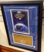 TWO AUTOGRAPHED TORONTO BLUE JAYS ITEMS